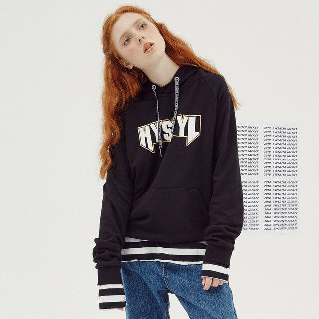 Autumn Winter Couples Sweatshirts High Quality Hip Hop Letter Printing Fashion Male Female Skateboard Hoodies