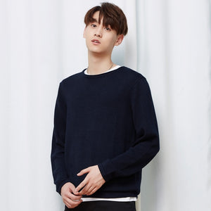 New Brand Wool Sweater Men 2019 Autumn Fashion Long Sleeve Knitted Men Cotton Sweater High Quality Clothes