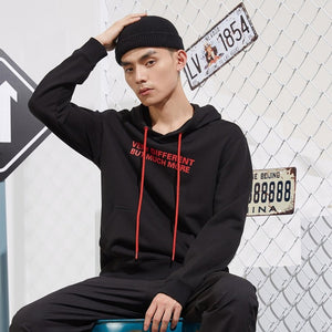 Autumn Winter Basic Hoodies Male Sweatshirts Men High Quality Solid Colour Fashion Mens Hooded Skateboard Hoodies