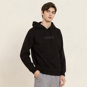 Autumn and winter thick hoodies men's sweatshirt men's high quality solid color fashion men's skateboard Hoodies