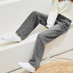 Loose Jeans For Women Wide-leg Jeans Woman Chic Denim Pants 2020 Spring New Casual Jeans High Quality Streetwear