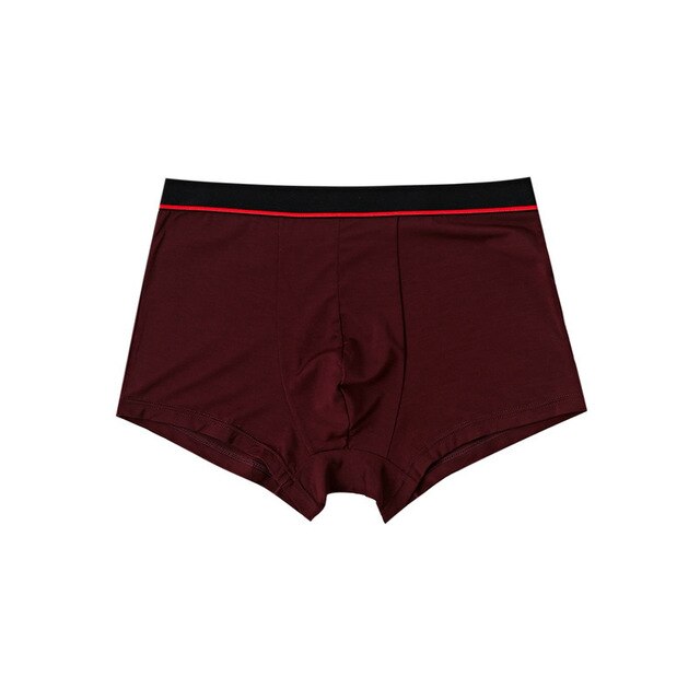 Metersbonwe Boxer Mens Underwear Men Modal Underpants Male Pure Panties Underwear Comfortable Boxer Homewear Solid Color Cuecas