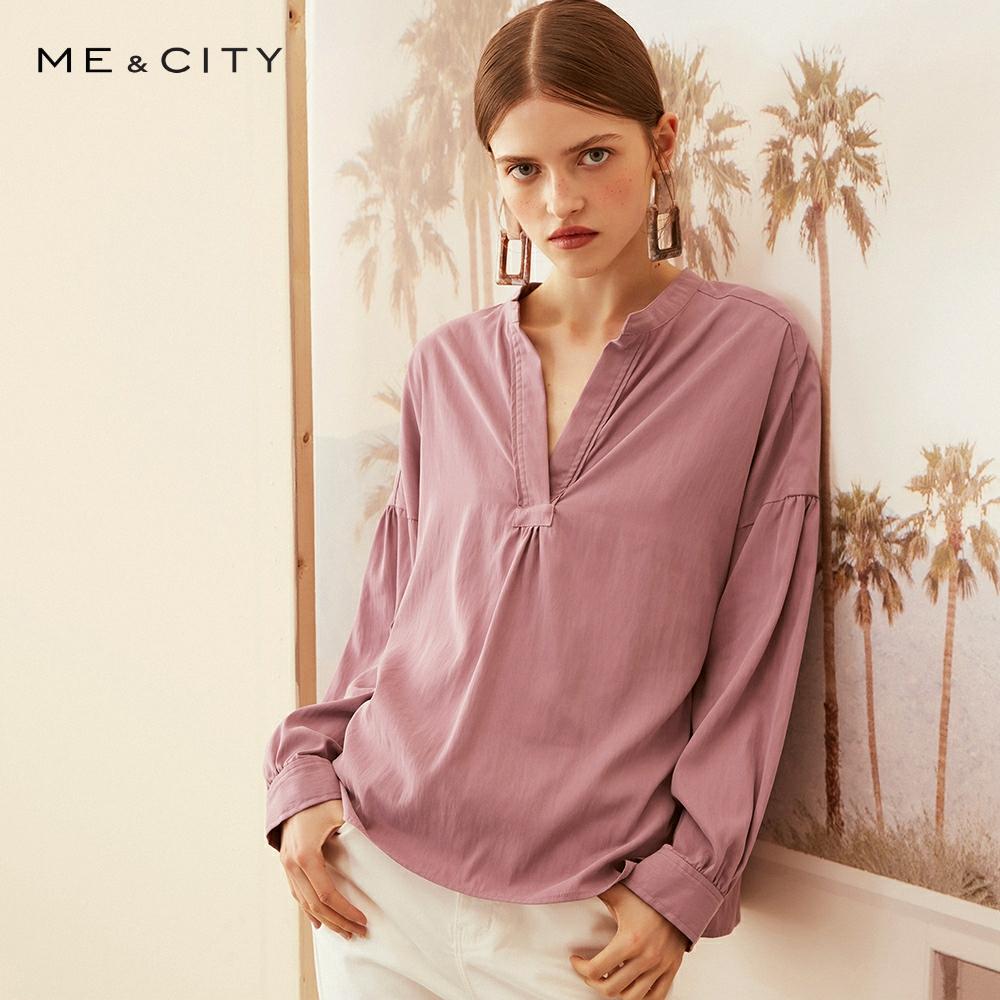 Spring New Women Blouses Fashion Sexy V-neck Pullover Long Sleeve Shirt office Blouse Casual elegant chiffon Base shirt