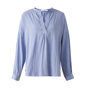 Spring New Women Blouses Fashion Sexy V-neck Pullover Long Sleeve Shirt office Blouse Casual elegant chiffon Base shirt