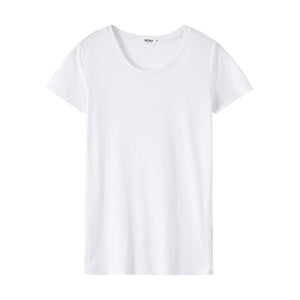 Girls Sports T-shirt for Women Female Solid Short-Sleeved Simple Design Summer New Arrival Minimalism Turtleneck Top