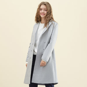 Spring New Fashion Trench Female Windbreaker Coat Women Casual Trench Office Lady Wild Retro suit trench coat