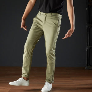 Spring New Men Casual Pants Autumn Casual Trousers Straight Fashion Jogging Pants Male Brand Trousers High Quality