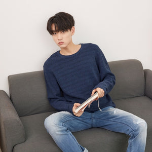 Brand Knitted Sweater Men 2020 Spring Autumn Fashion Long Sleeve Knitted Men Cotton Sweater High Quality Clothes