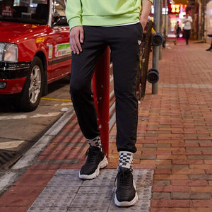 Men Handsome Sport Pants 2020 New Spring Autumn letter Jogging Trousers Fashion Sports Male Beam feet Brand Trousers