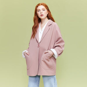 Spring New Blazer Female Casual Trench student fashion Office ladies Temperament Casual Fashion tops Coat