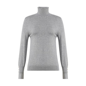 Cotton Knitted Sweater Women Pullovers Turtleneck Autumn Winter Basic Women Sweaters warm Slim Fit