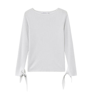 Me&city New Knitted Solid color Sweater Women Pullovers Spring Winter Basic Women Sweaters elegant Slim Fit sweaters