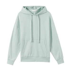 Hoodies For Women Female Solid Colour Female Casual Sweatshirt Plus 2020 New women's Basic Hoodies Loose Pullover