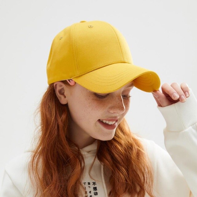 Metersbonwe Baseball 2020 New Spring Couples Cap Male Female Cap Personality Trend Letter Printing Hip Pop Caps Streetwear Cap