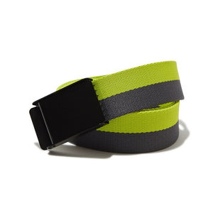 Metersbonwe Canvas Hit color belt men 2020 Spring new belt Korean casual Handsome Letter print men College belt