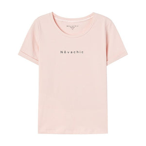 Girls T-Shirt For Women Casual Loose Tops Summer New Cotton T-shirt Letter Printing T-Shirt Female 226974