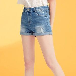 Denim Shorts For Women Hole Jeans New Summer Trendy Casual Short Pants Fashion Brand Short Jeans 254875