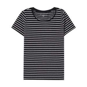 Girls T-shirt for Women Striped Short-Sleeved Summer New Cotton All-match O-neck Short Sleeve T-shirt  Female