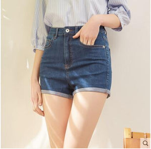 Denim Shorts For Women Casual Jeans New Summer Trendy Casual Fashion Brand High Waist Shorts 254850