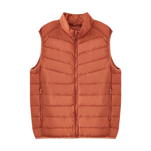 Winter Men Vest Fashion Male Sleeveless Vest Jacket Warm padded coat Casual Men Sleeveless Jackets