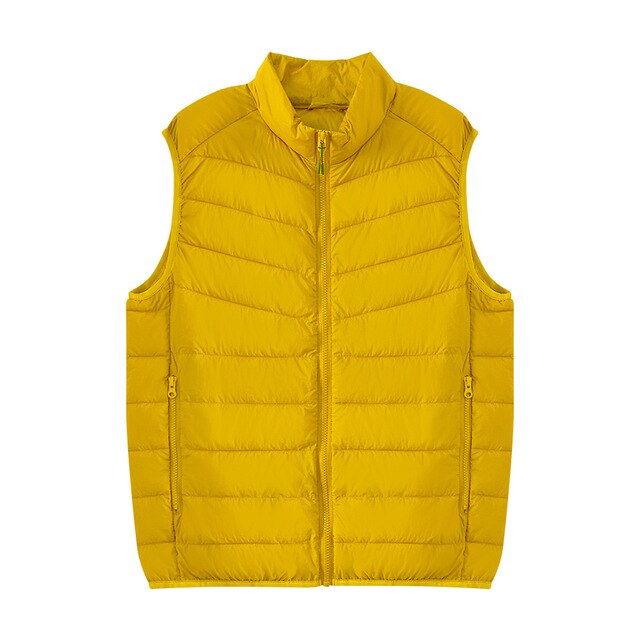 Winter Men Vest Fashion Male Sleeveless Vest Jacket Warm padded coat Casual Men Sleeveless Jackets