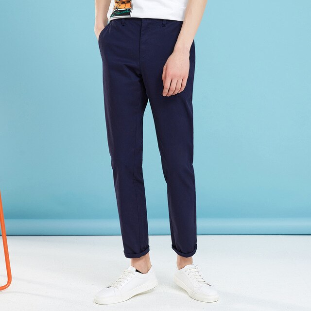 New Spring Men Pants Casual Trousers Wild Standard Trousers Business casual slim Little feet pants Men