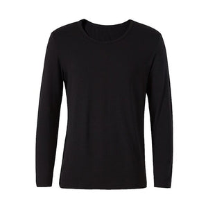 Spring New Basic Long sleeve T-shirt Male High Quality Fashion Men pullover Basic Solid color T-shirt 266027