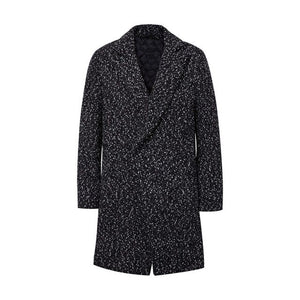 Winter Woolen Jacket Men's High-quality Wool Coat Casual Business wool coat Men's Trench Coat