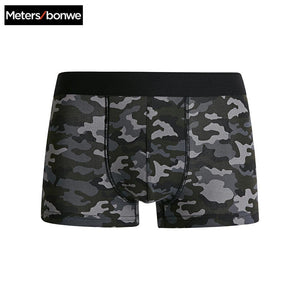 Metersbonwe Boxer Teenagers Male Underwear Men Cotton Underpants Male Panties Underwear Comfortable Homewear print panties