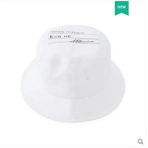 Metersbonwe  Men's Bucket Hats Men's Cap  Summer New Fashion Trend Simple Basic Literary Curved fisherman hat