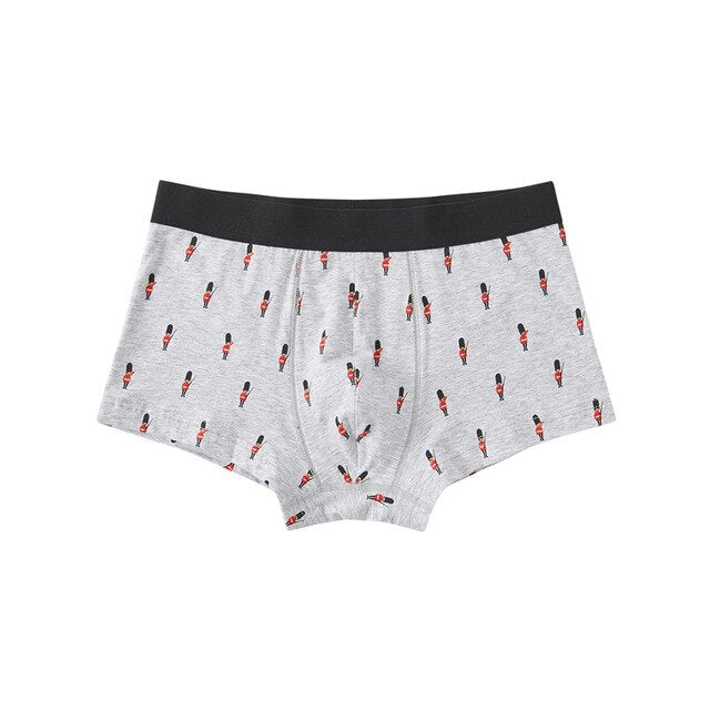 Metersbonwe Boxer Teenagers Male Underwear Men Cotton Underpants Male Panties Underwear Comfortable Boxer Homewear 265364