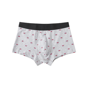 Metersbonwe Boxer Teenagers Male Underwear Men Cotton Underpants Male Panties Underwear Comfortable Boxer Homewear 265364